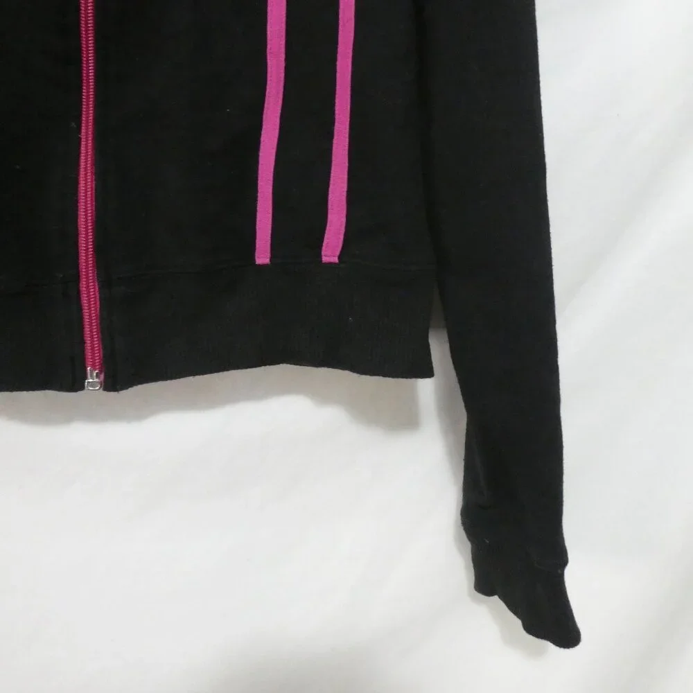 725 ORIGINALS | xl - extra large | Black Zip-Up Exercise Jacket With Collar - Picture 7 of 16